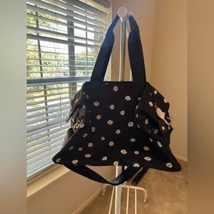 Alice + Olivia Sunflower Duffle w/ Matching Bucket Hat